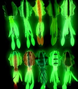 Soft Squid Bait Fishing Trolling Lure Octopus Head Jigs 60g